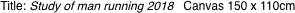 Title: Study of man running